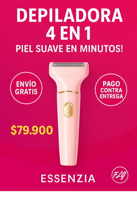 Depiladora Facial y Corporal 4 en 1