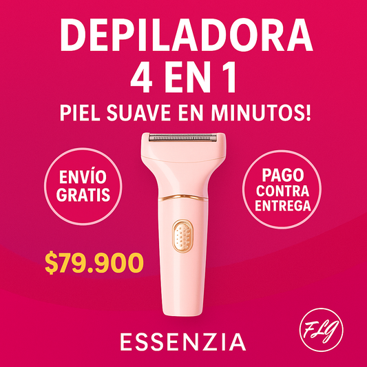 Depiladora Facial y Corporal 4 en 1